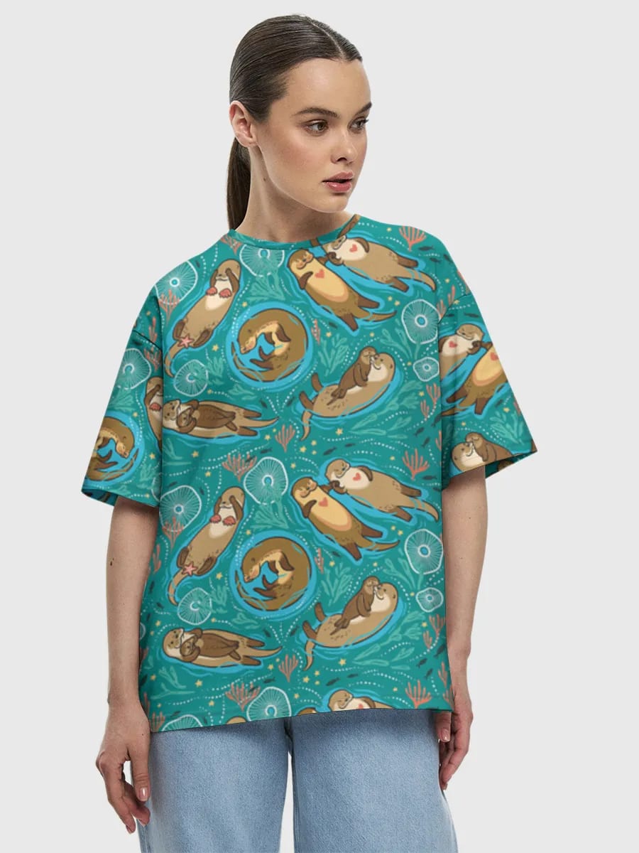 Amour de loutre de mer