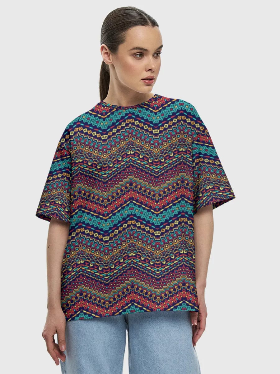Vibrant Tribal Chevron