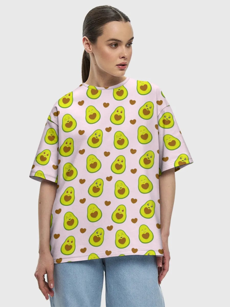 Süße Avocado-Herzen