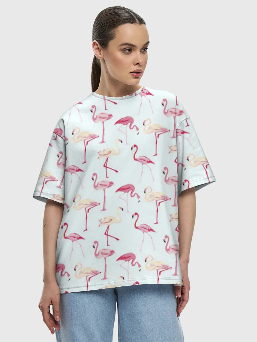 Pastel Pink Flamingos