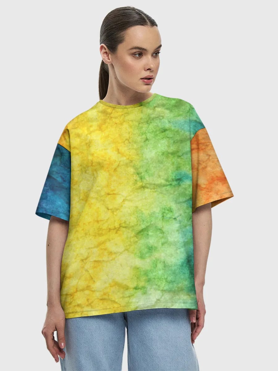 Lavis Aquarelle Arc-en-ciel