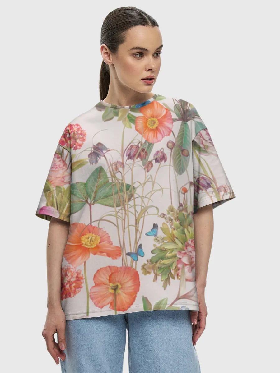 Watercolor Wildflower Garden