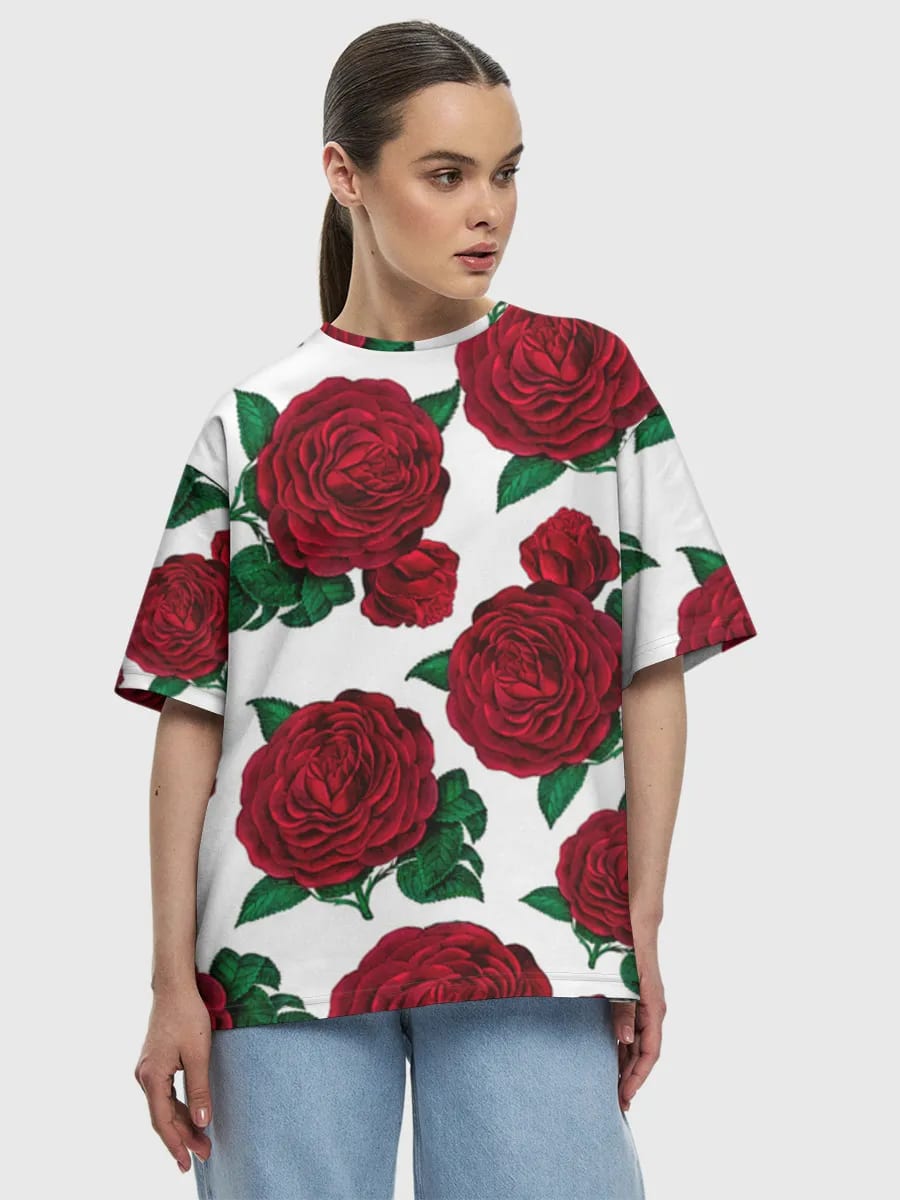 Vintage Red Roses