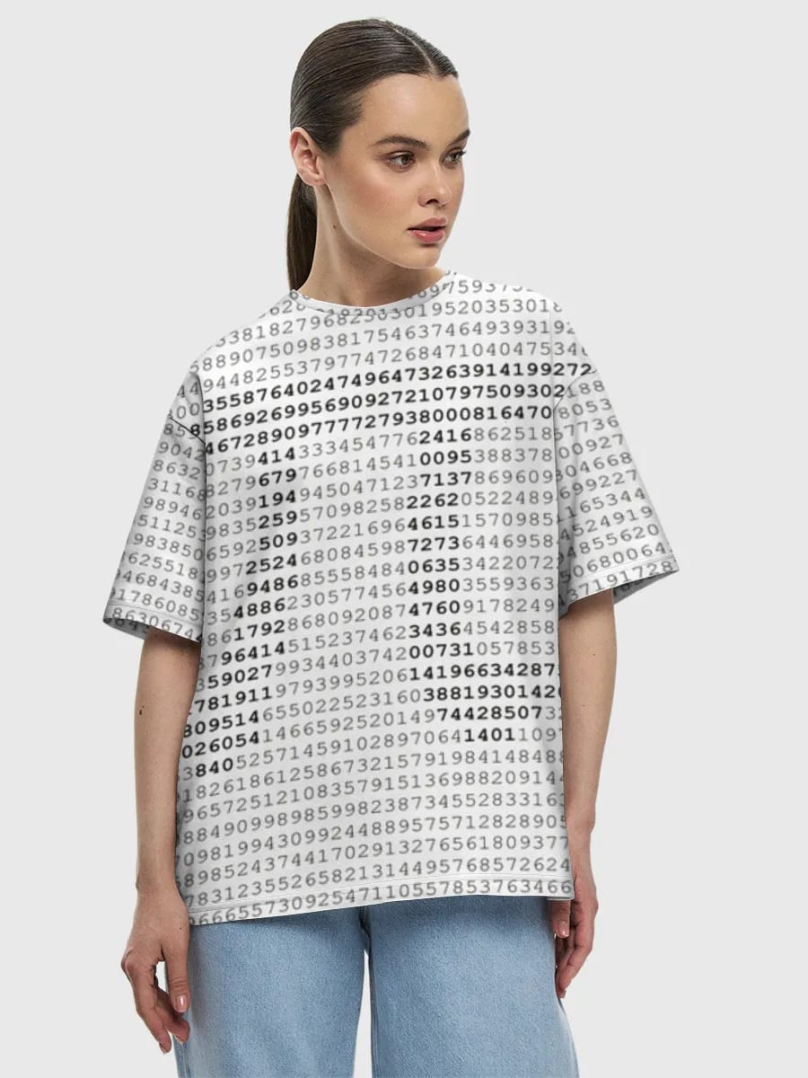 Pi Digits Typography