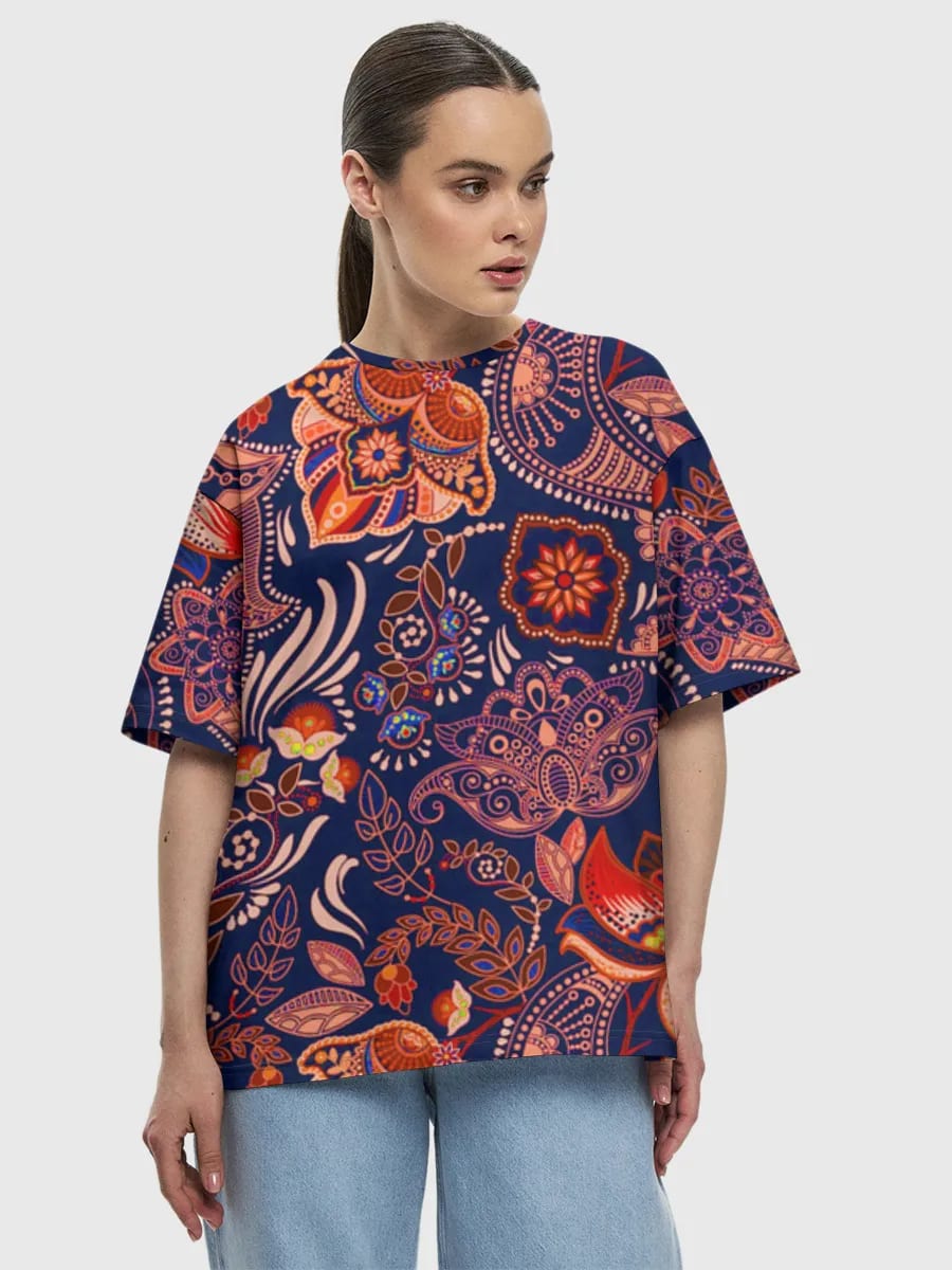 Boho Paisley Elephants