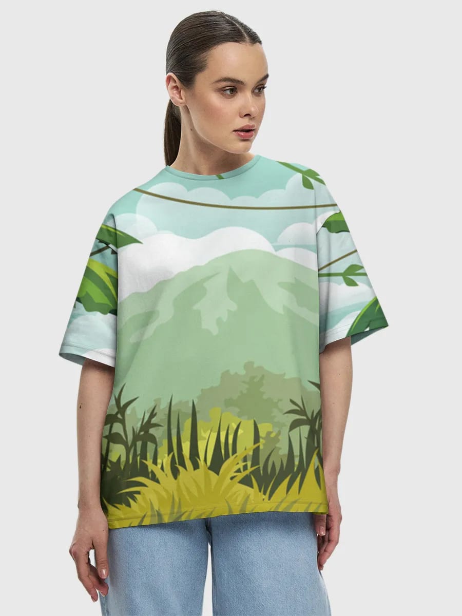 Tropical Jungle Landscape