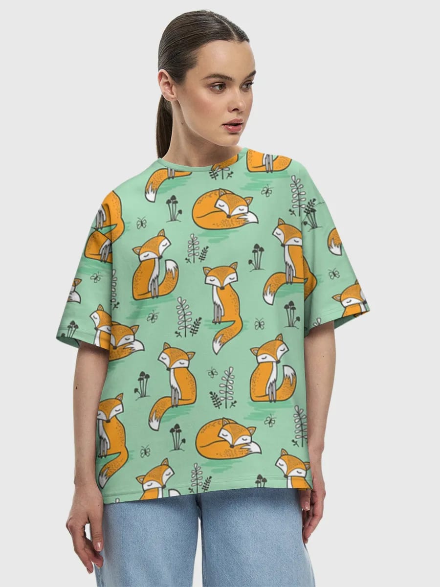 Renard Endormi dans la Forêt