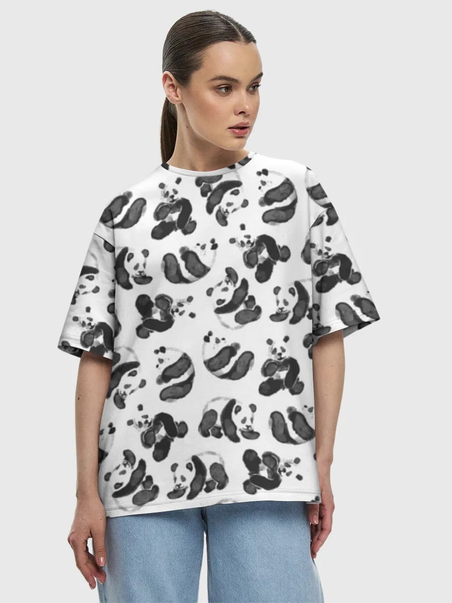 Watercolor Panda Toss