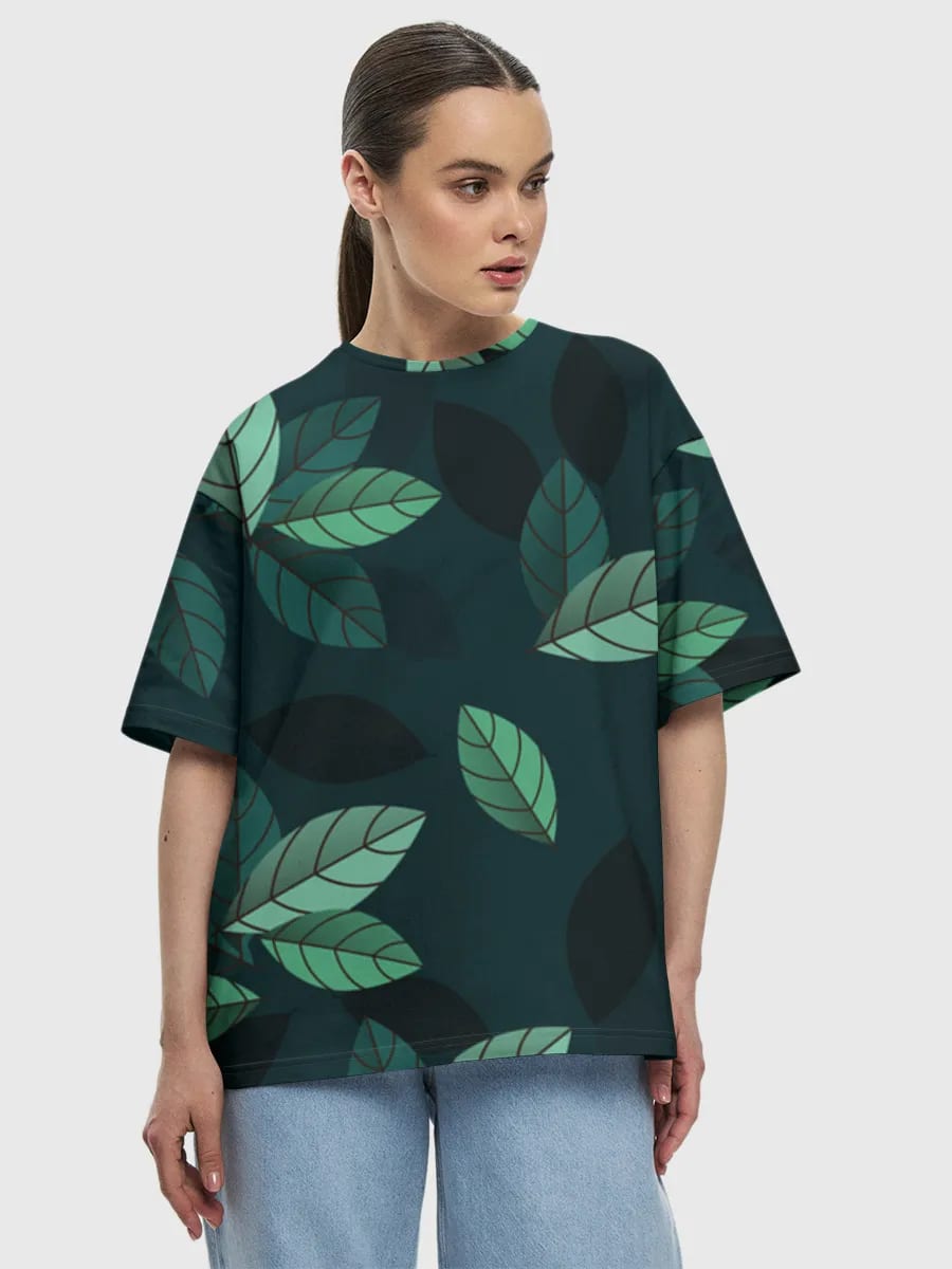 Midnight Botanical Leaves