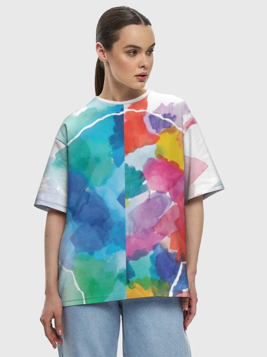 Watercolor Split Brain