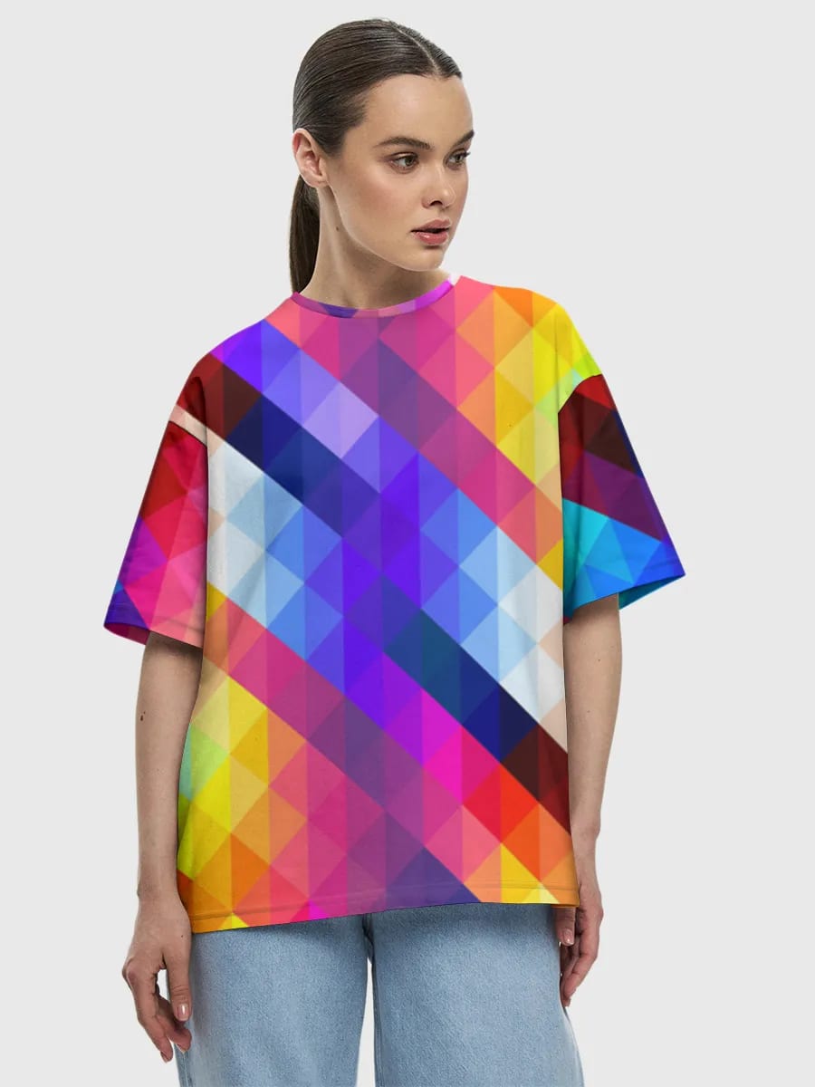 Rainbow Geometric Diamonds