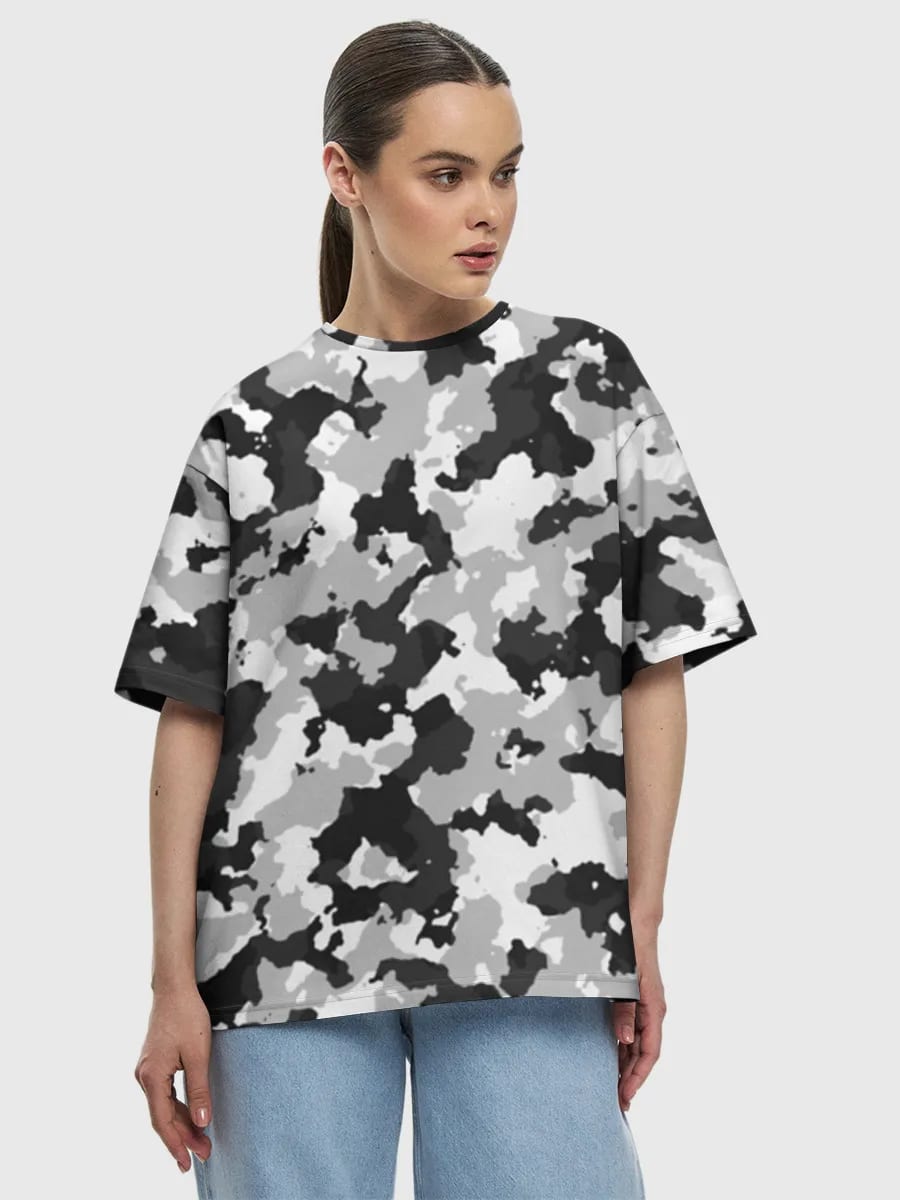 Monochrome Camo Texture