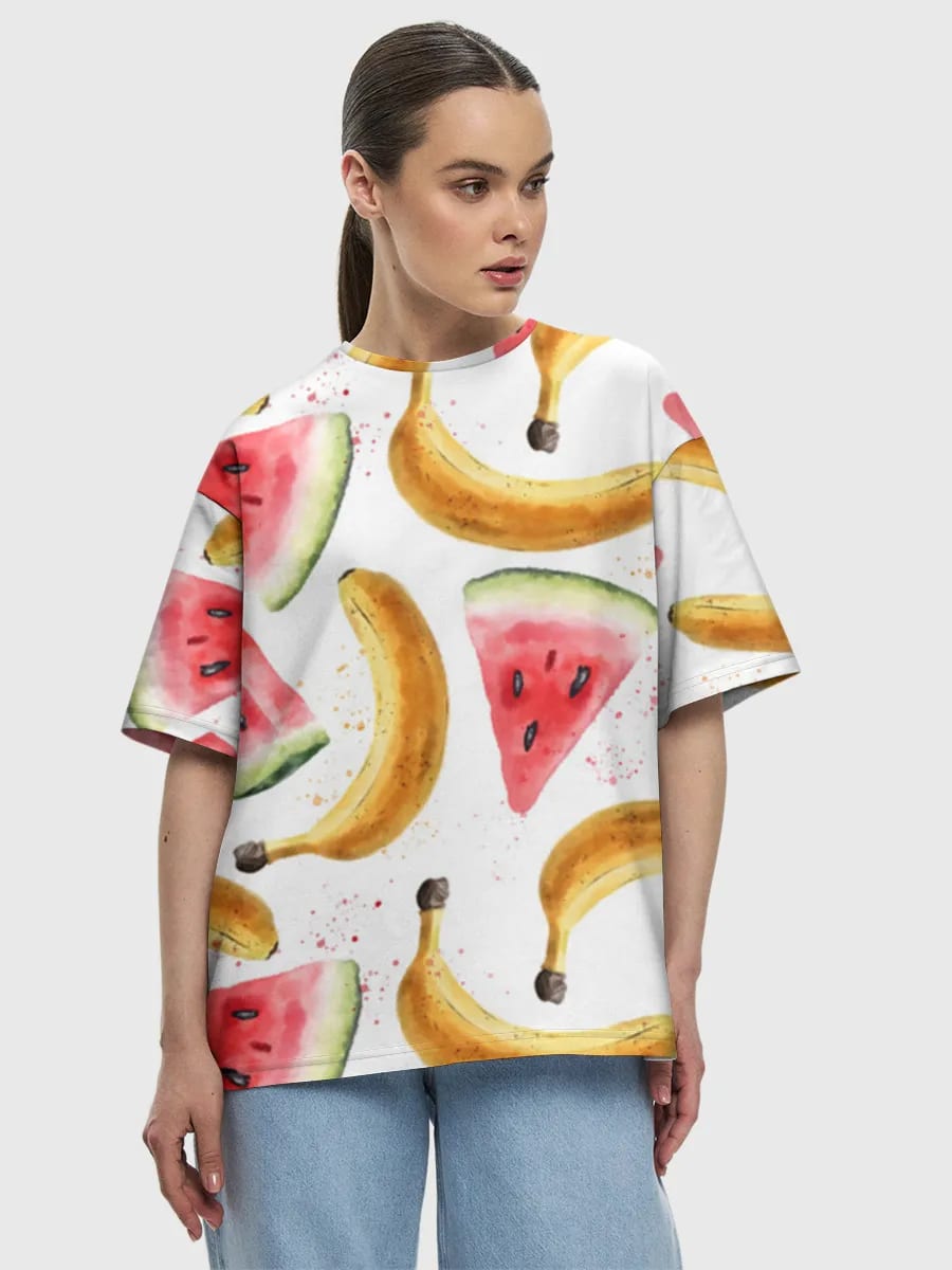 Watercolor Fruit Mix
