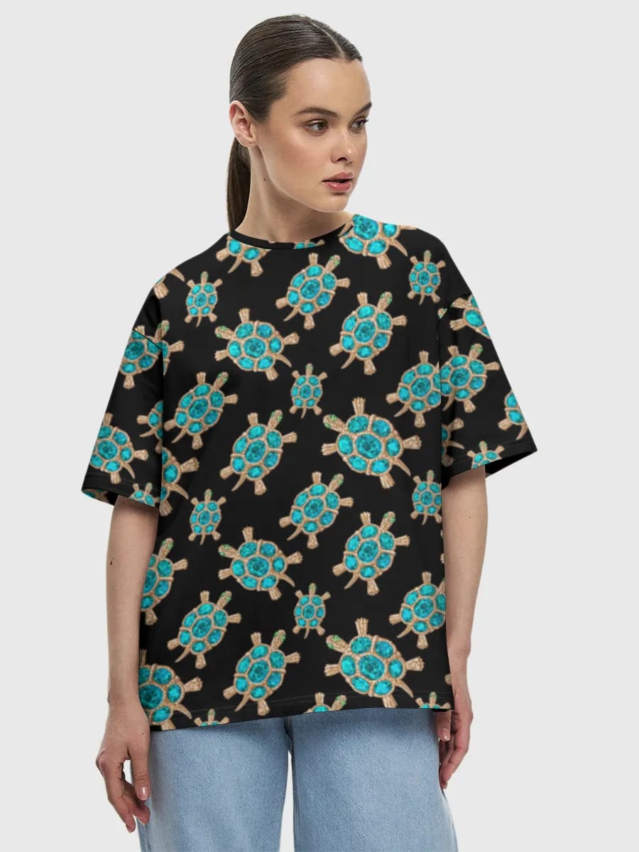 Tortue Gemme Turquoise