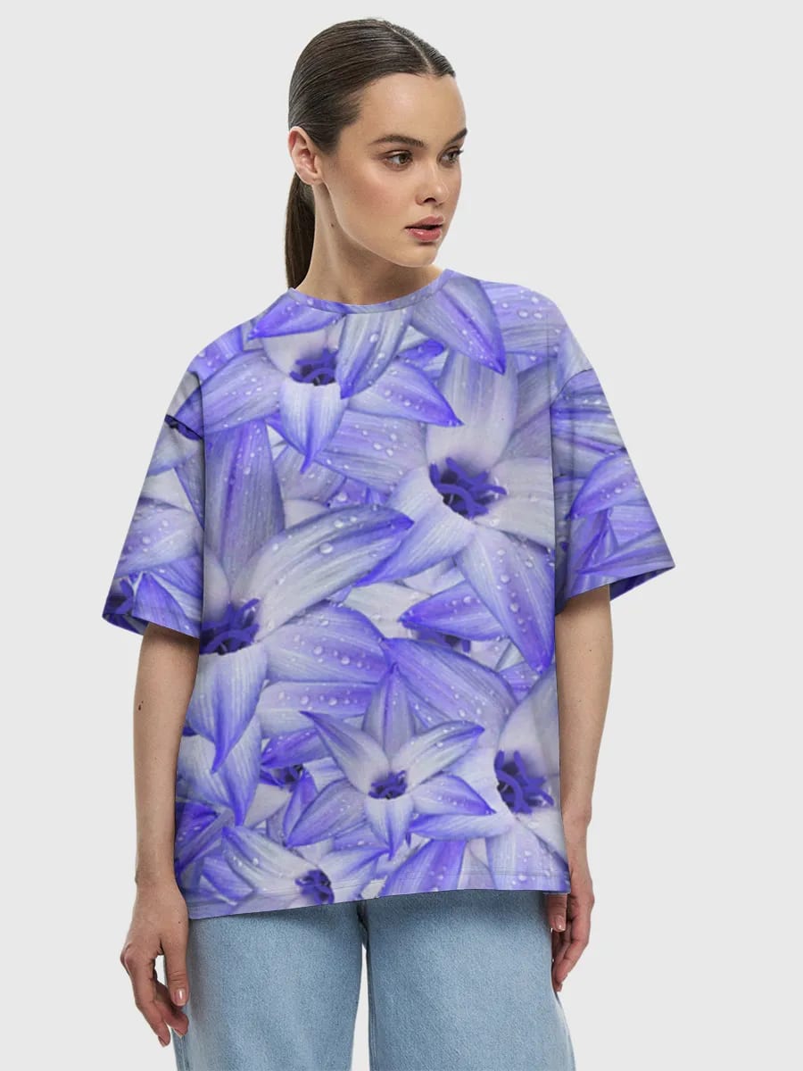 Pétalos de flores silvestres azules