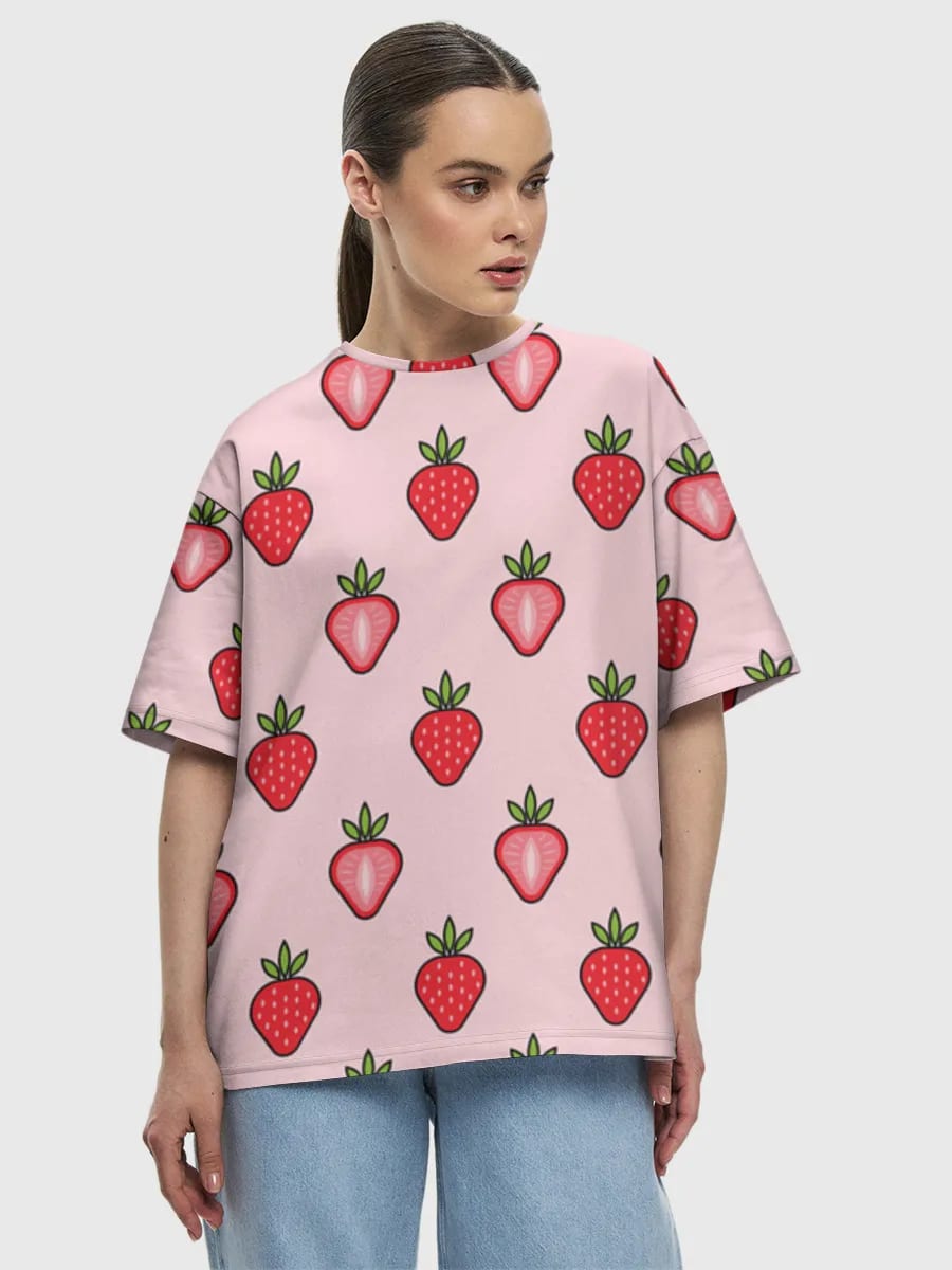 Cute Strawberry Print