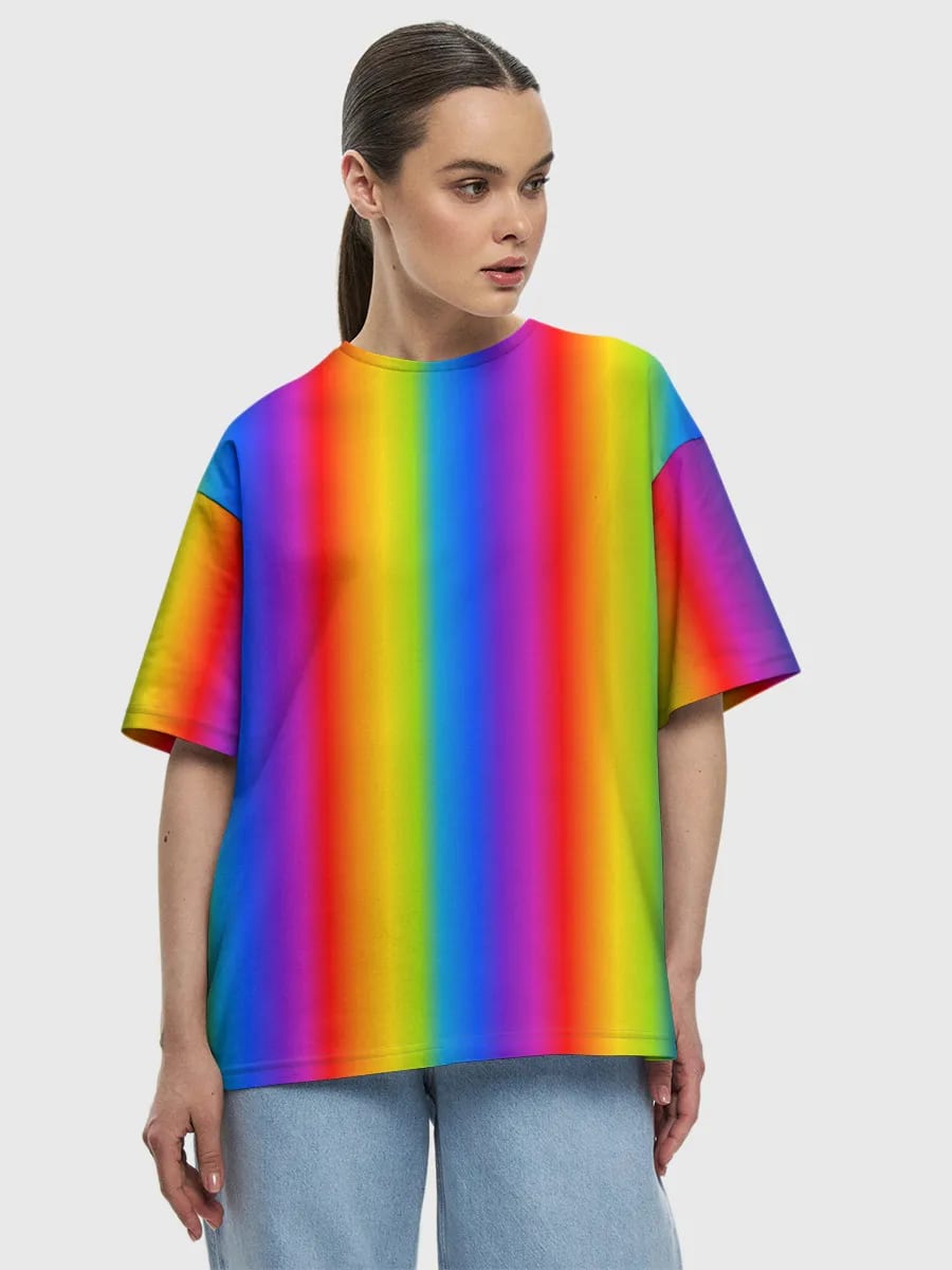Rainbow Gradient Stripes