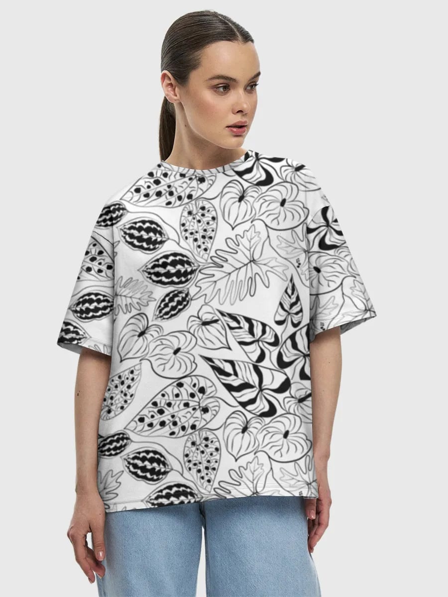 Monochrome Tropical Botanicals