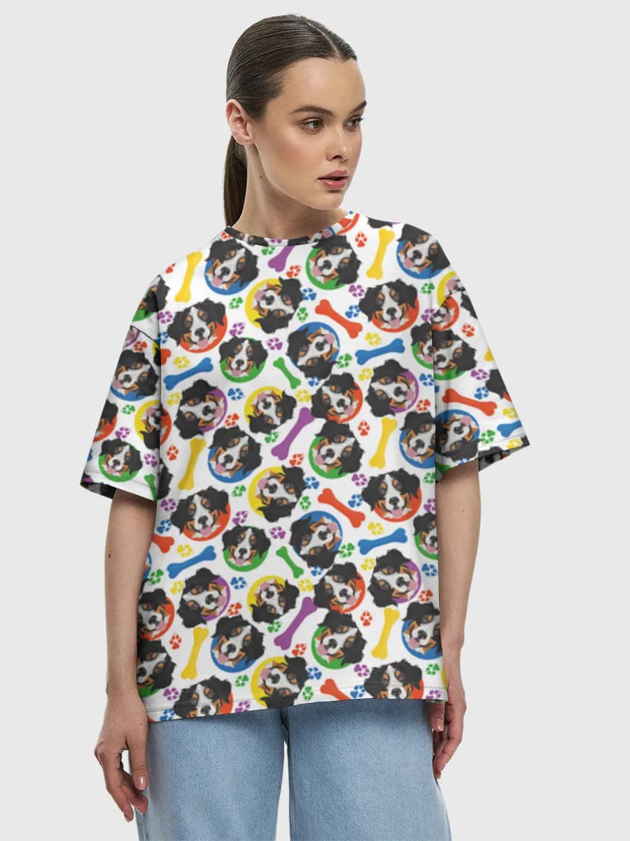 Bunte Berner Sennenhund Icons