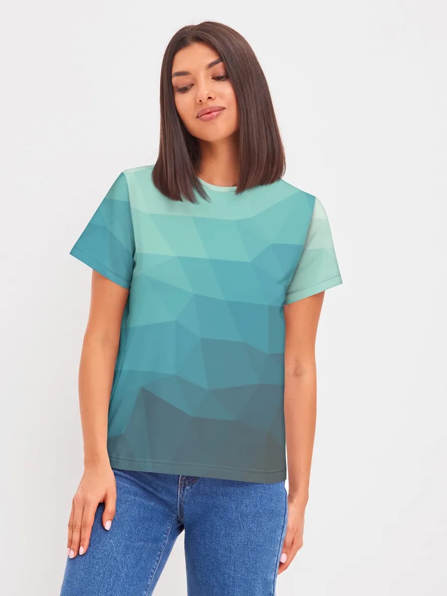 Petrol Low Poly Verlauf