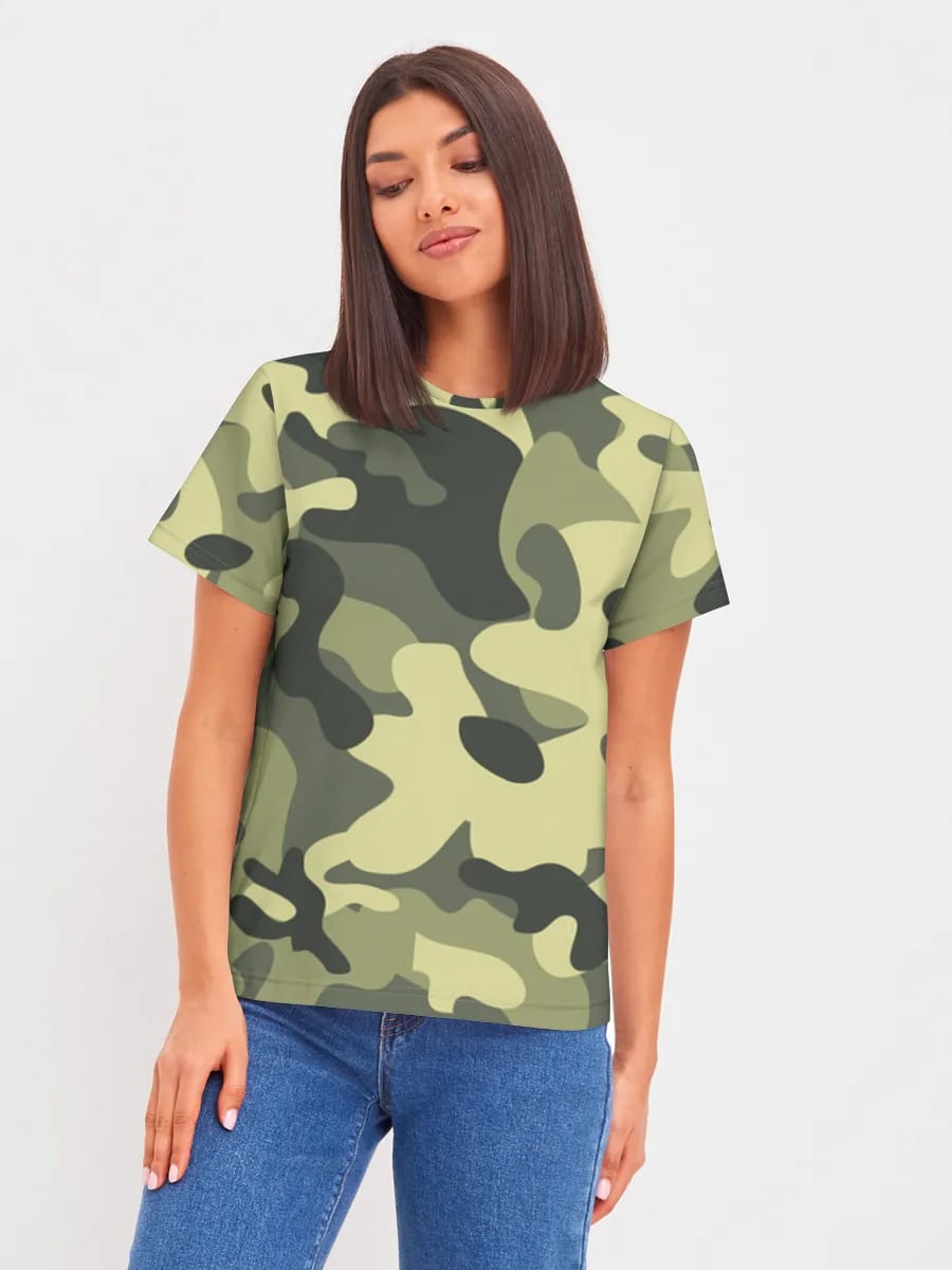 Klassisches Grünes Camouflage