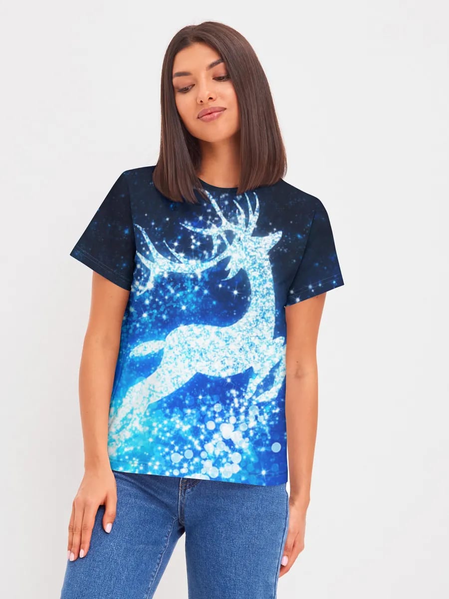 Sternenbeleuchtete Rentier-Konstellation
