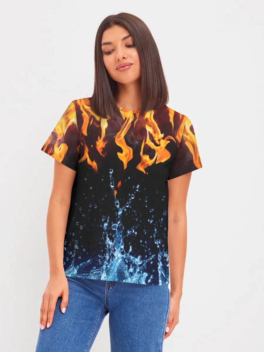 Feuer und Wasser Kollision