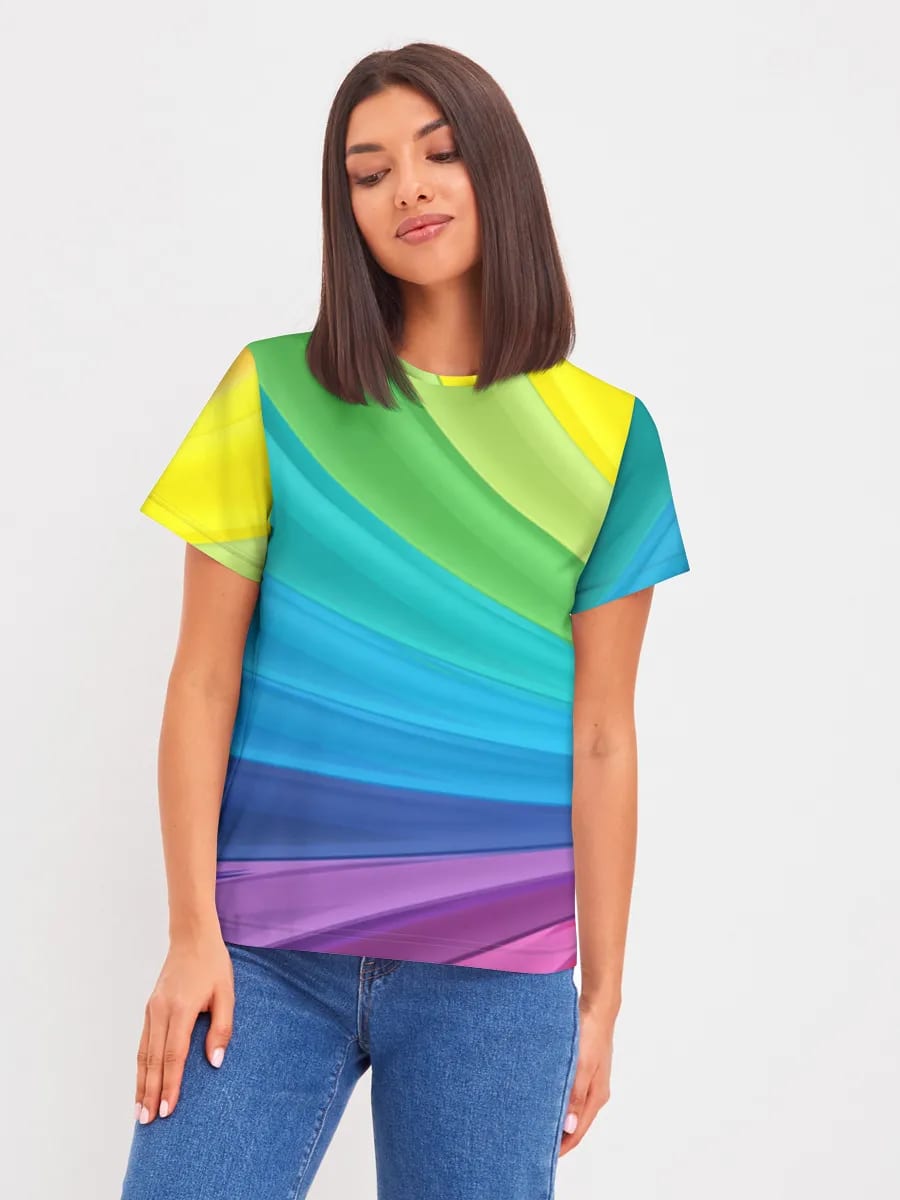 Rainbow Gradient Waves