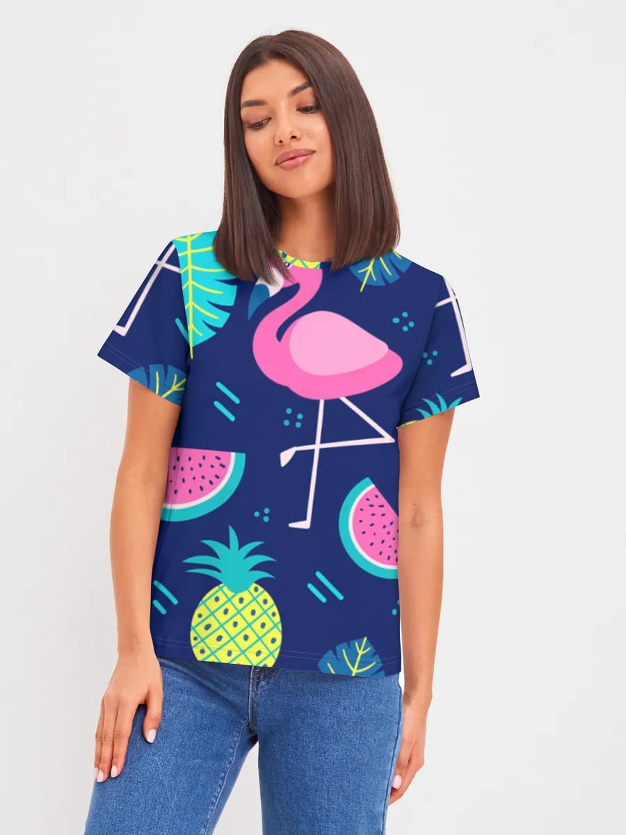 Tropische Flamingo Früchte