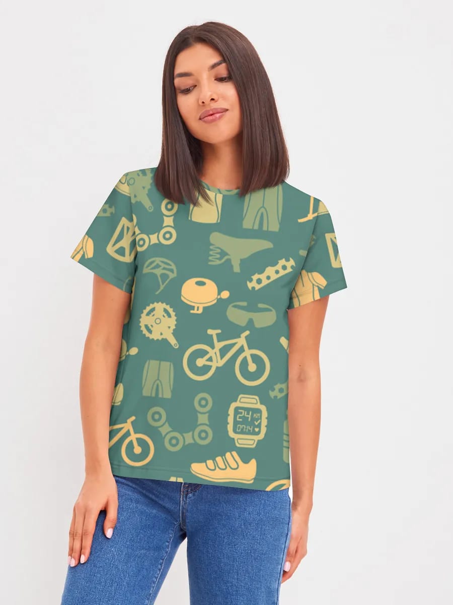 Fahrrad-Ausrüstungs-Icons