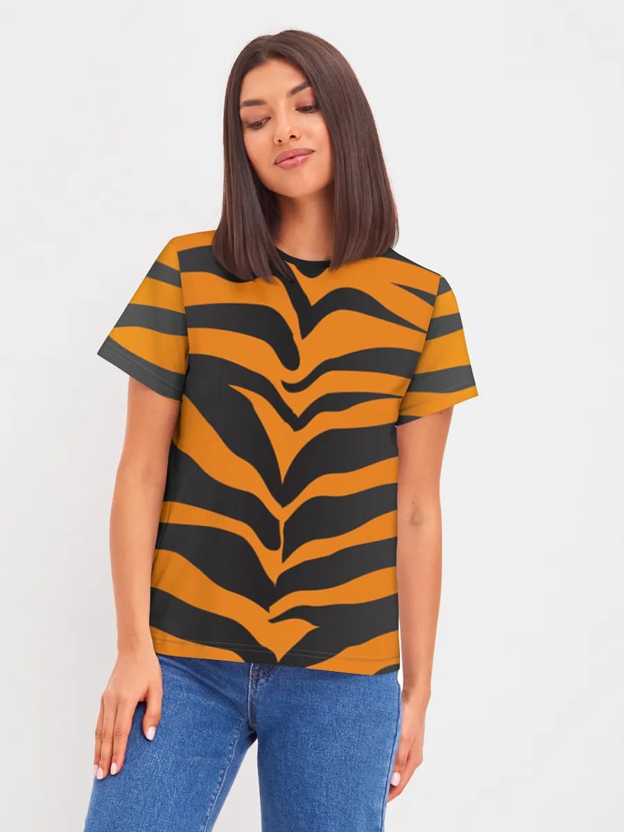 Tigerstreifen-Print