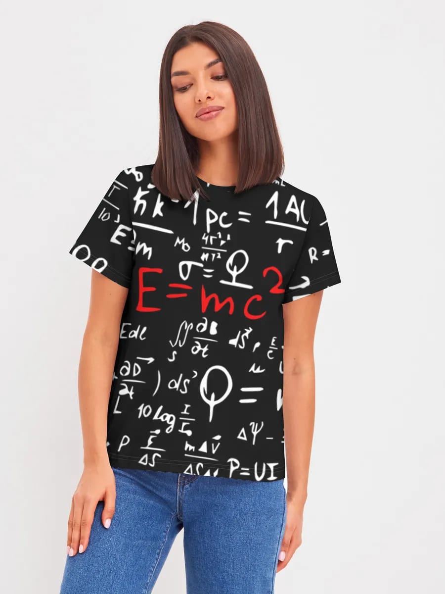 E MC² Physik-Tafel