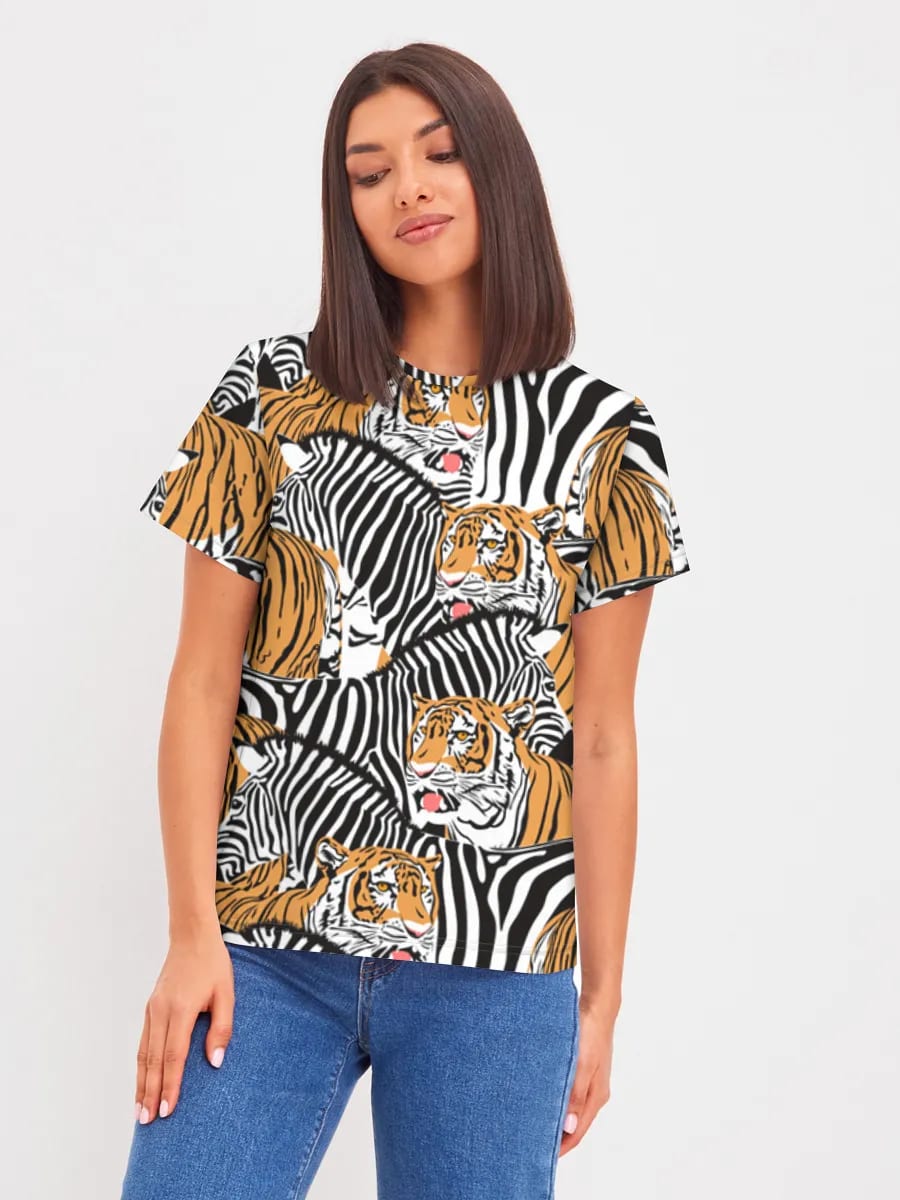 Yoʻlbars va zebra printi
