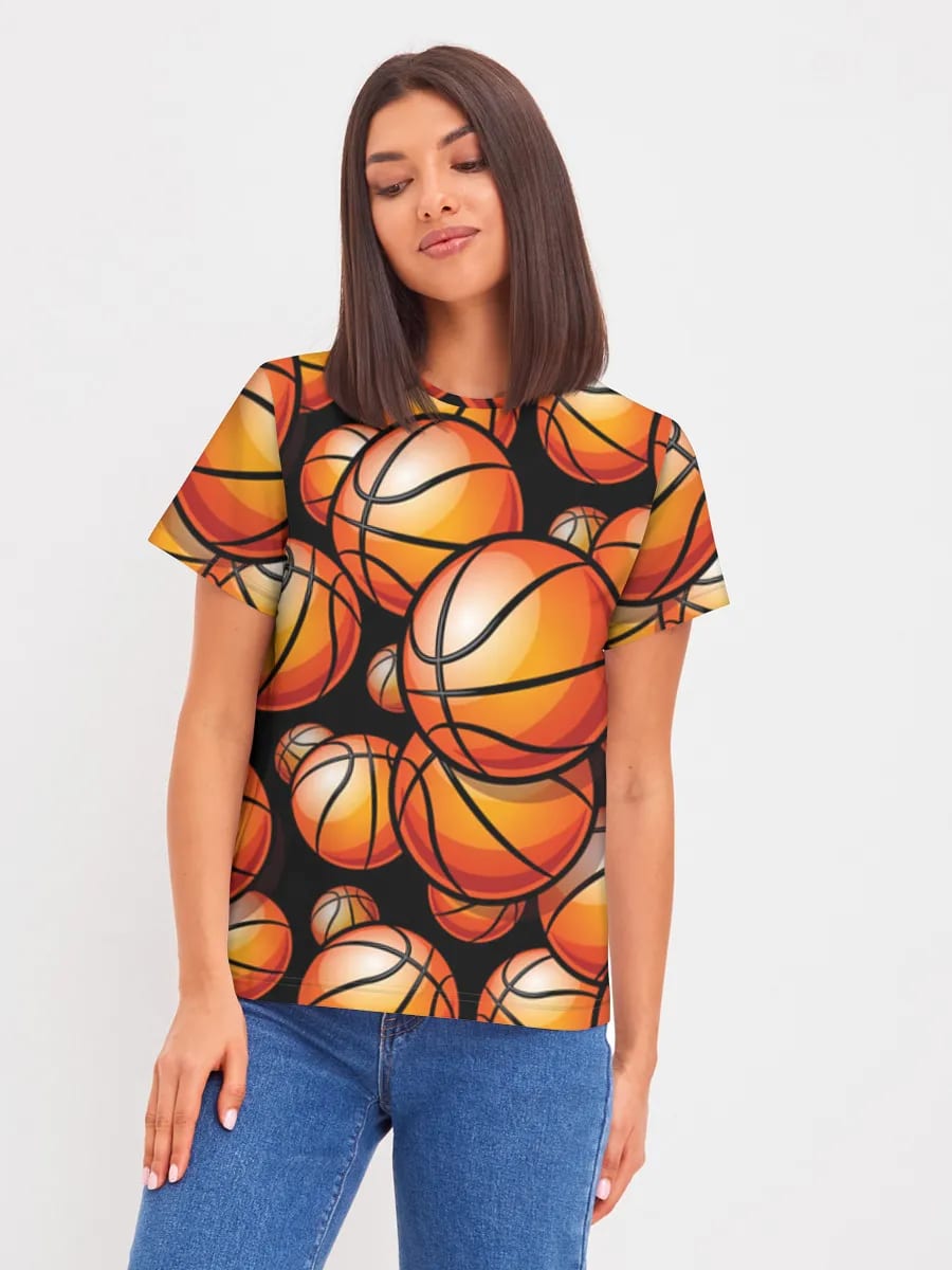 Allover Basketbälle