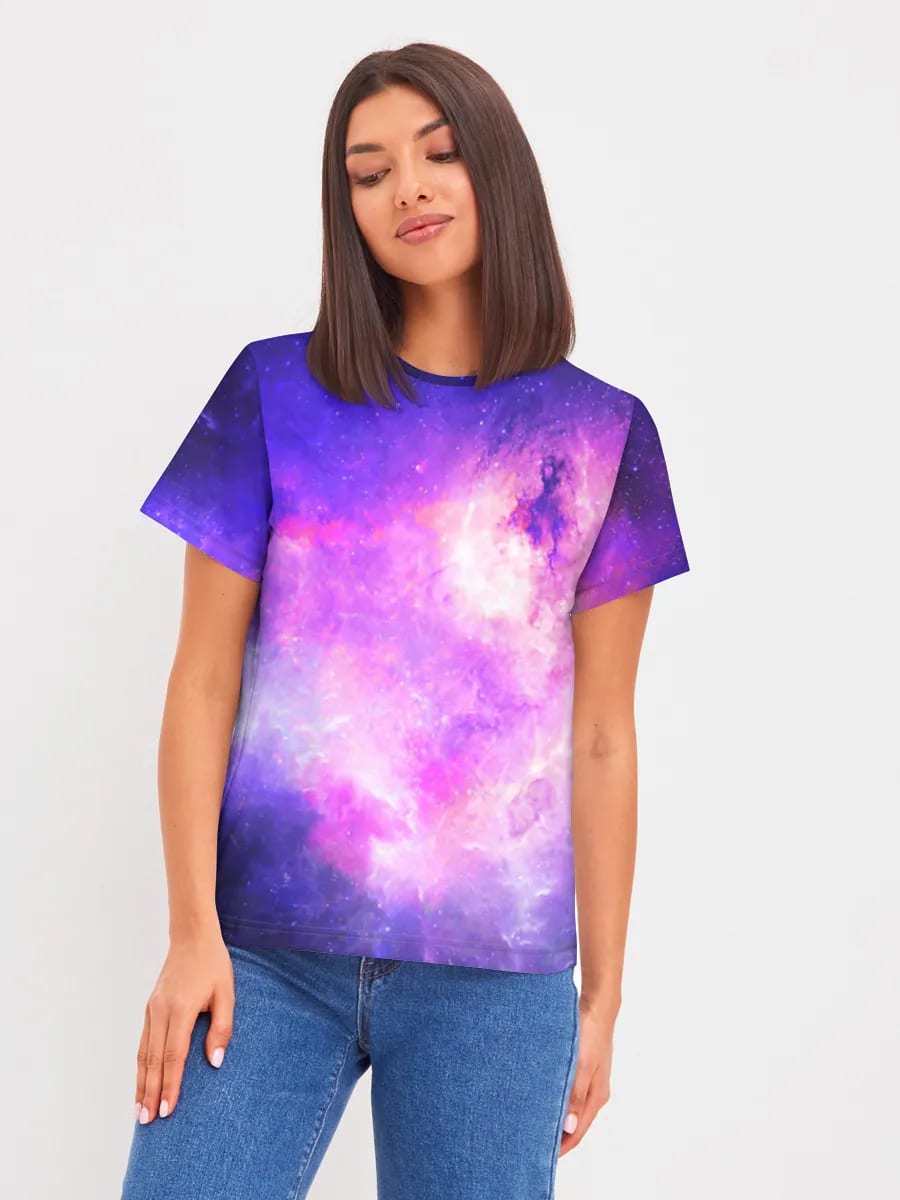 Vibrant Cosmic Nebula