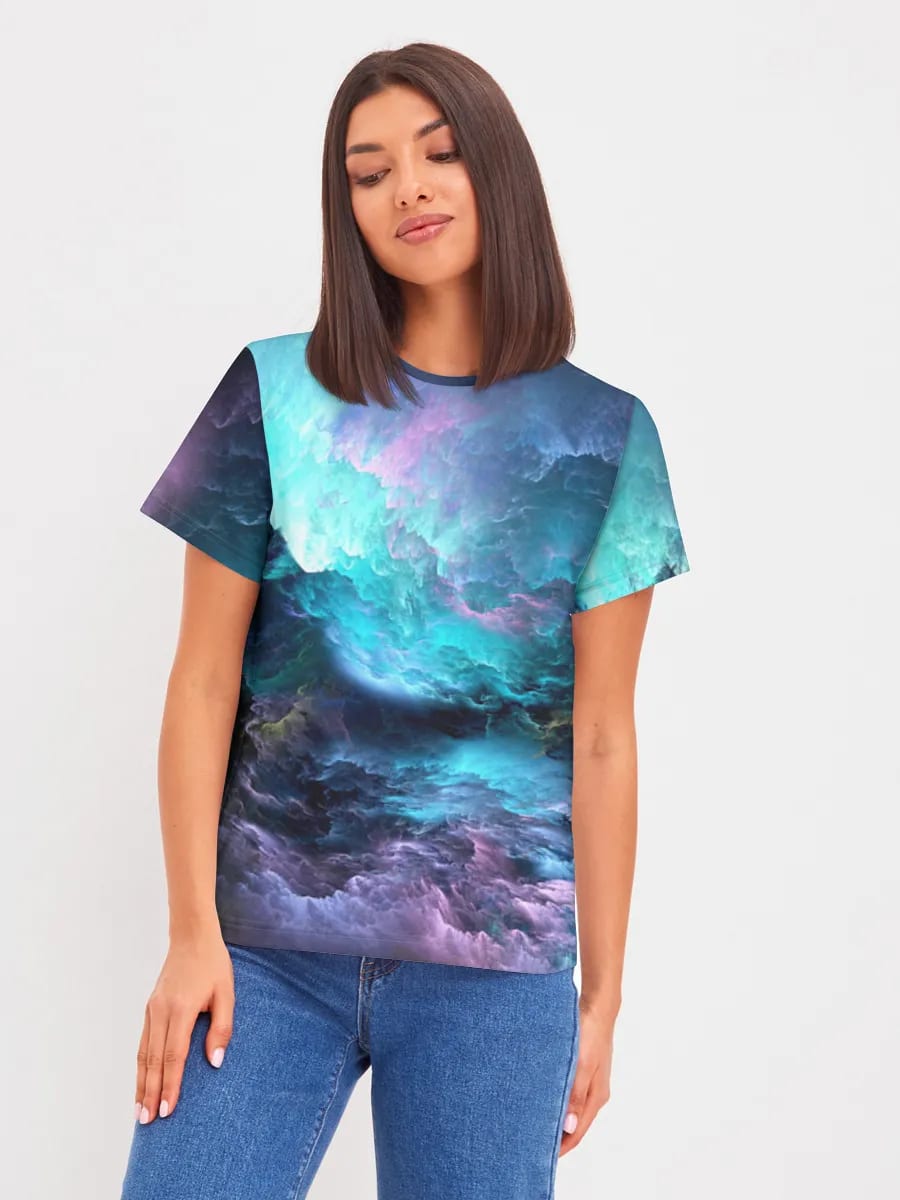Cosmic Nebula Swirl