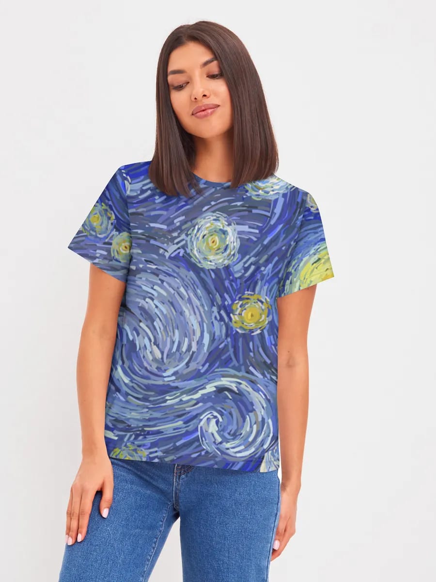 Swirling Starry Night
