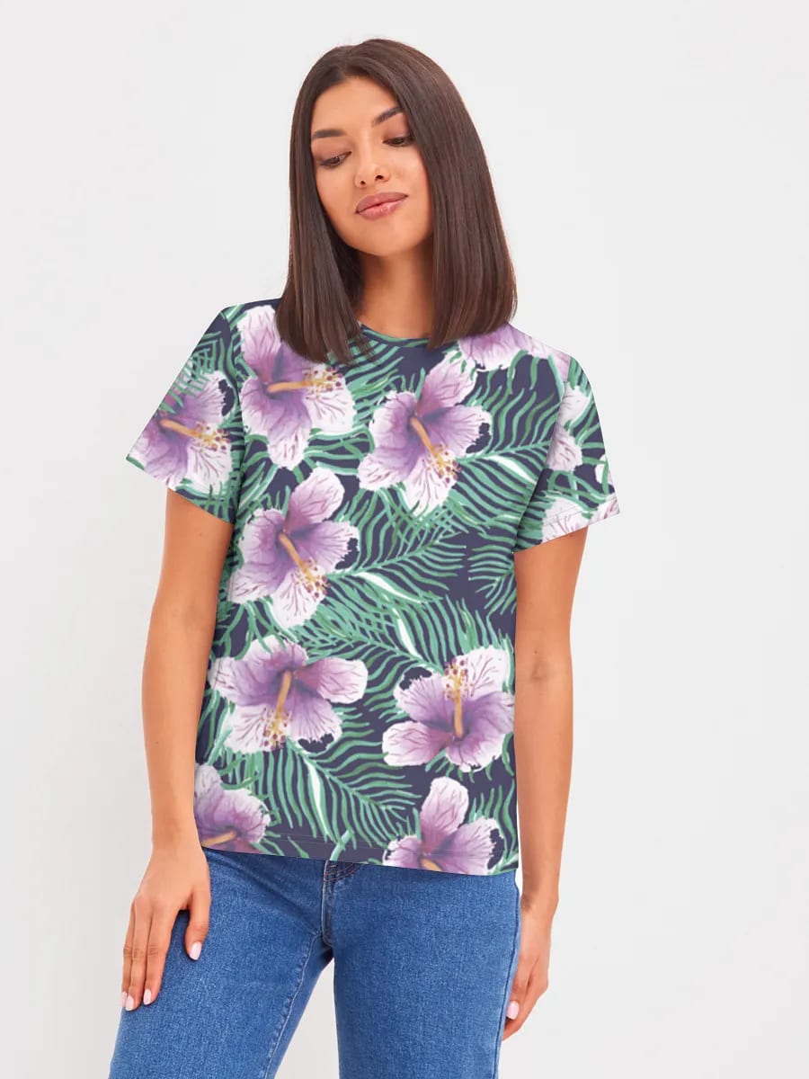 Tropische Hibiskusblüten