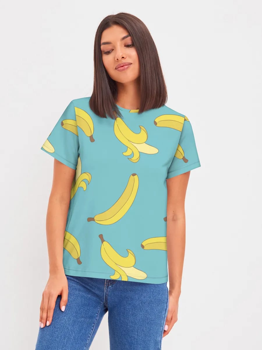 Verspielte Bananen-Streuung