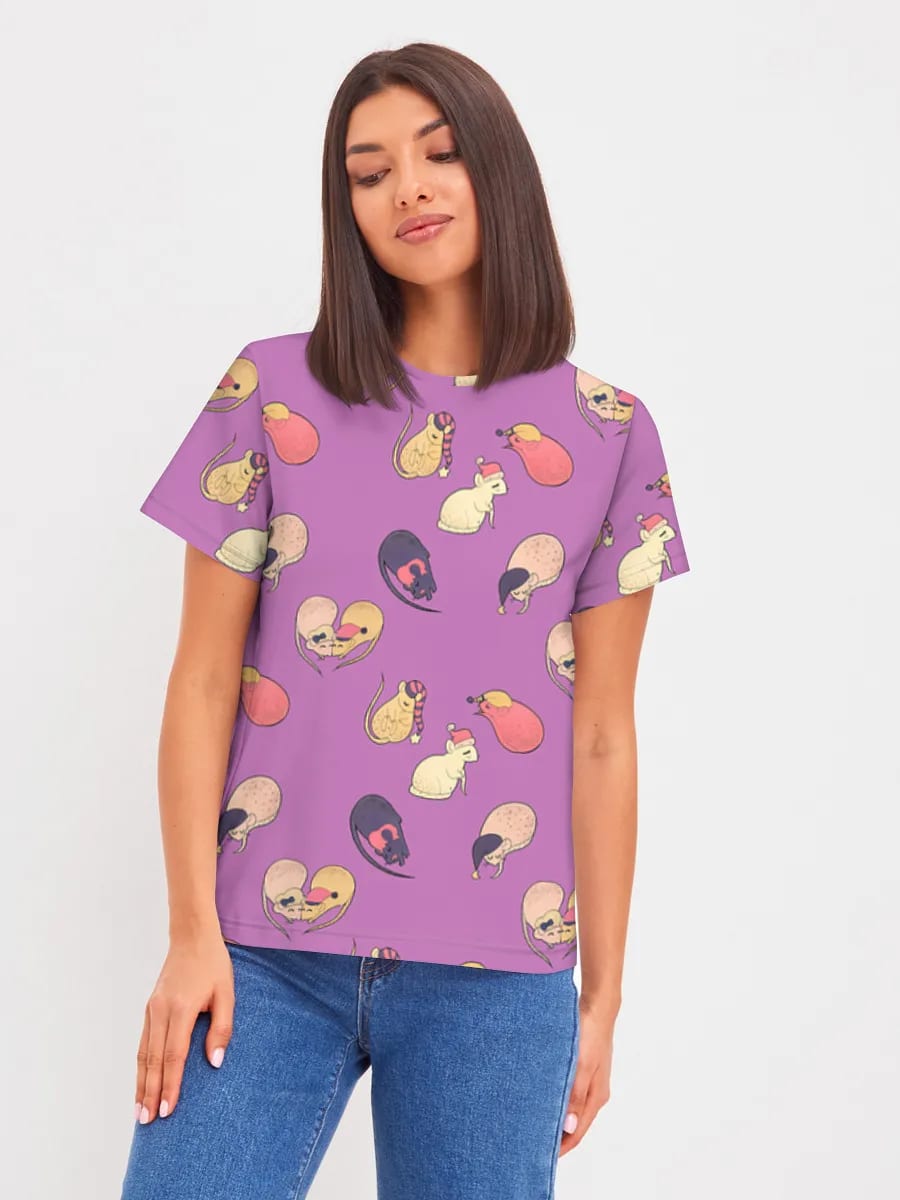 Niedliche schläfrige Ratten