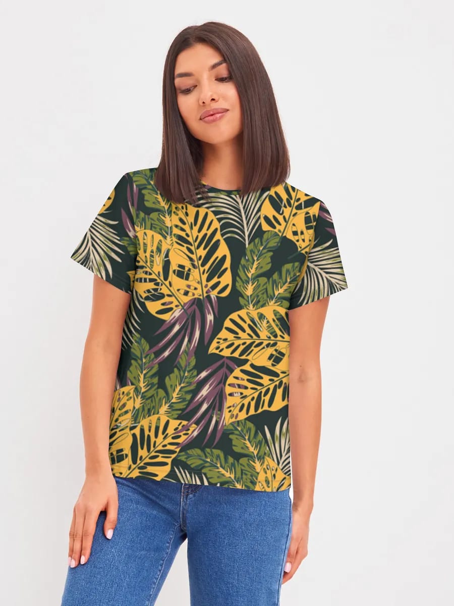 Tropische Monstera Dschungelblätter