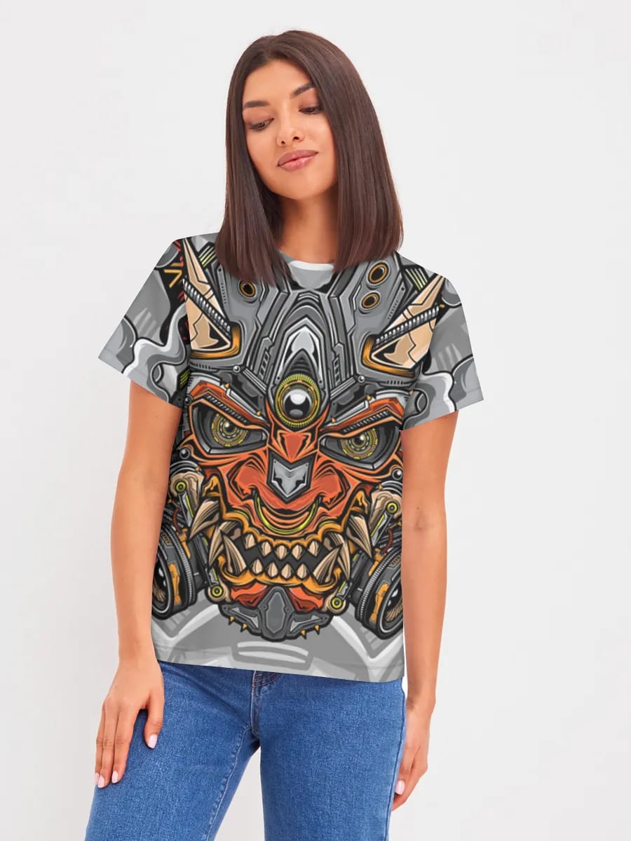 Cyber Oni Maske