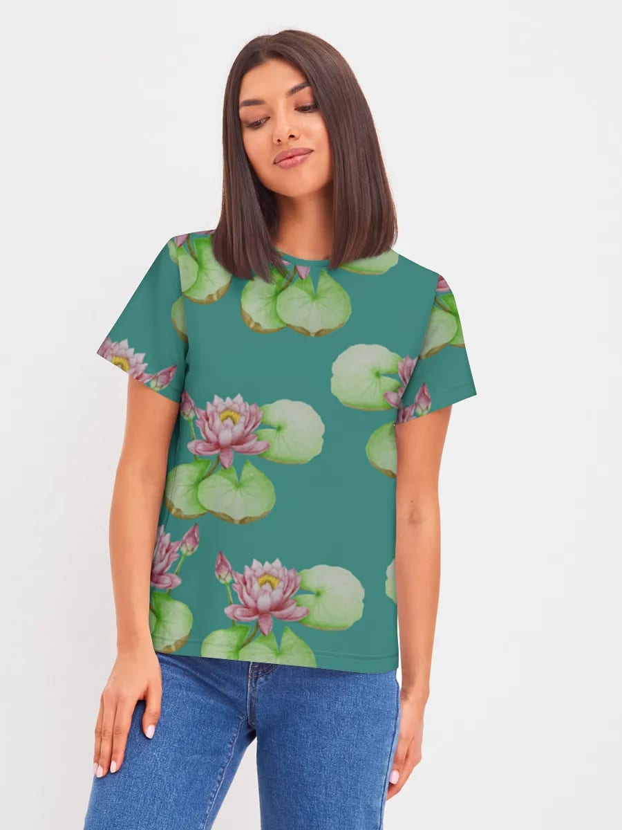 Aquarell Lotusblüten