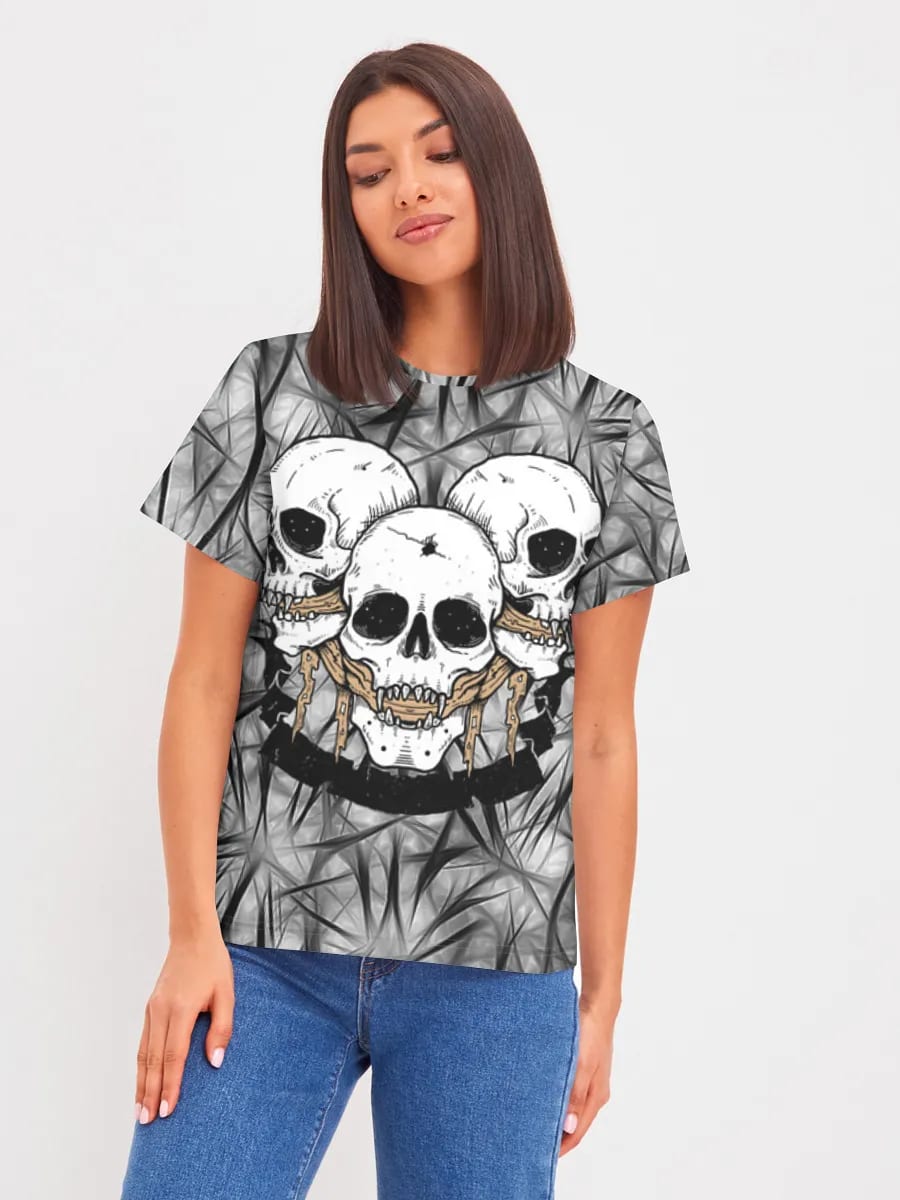 Dreifacher Totenkopf-Horror