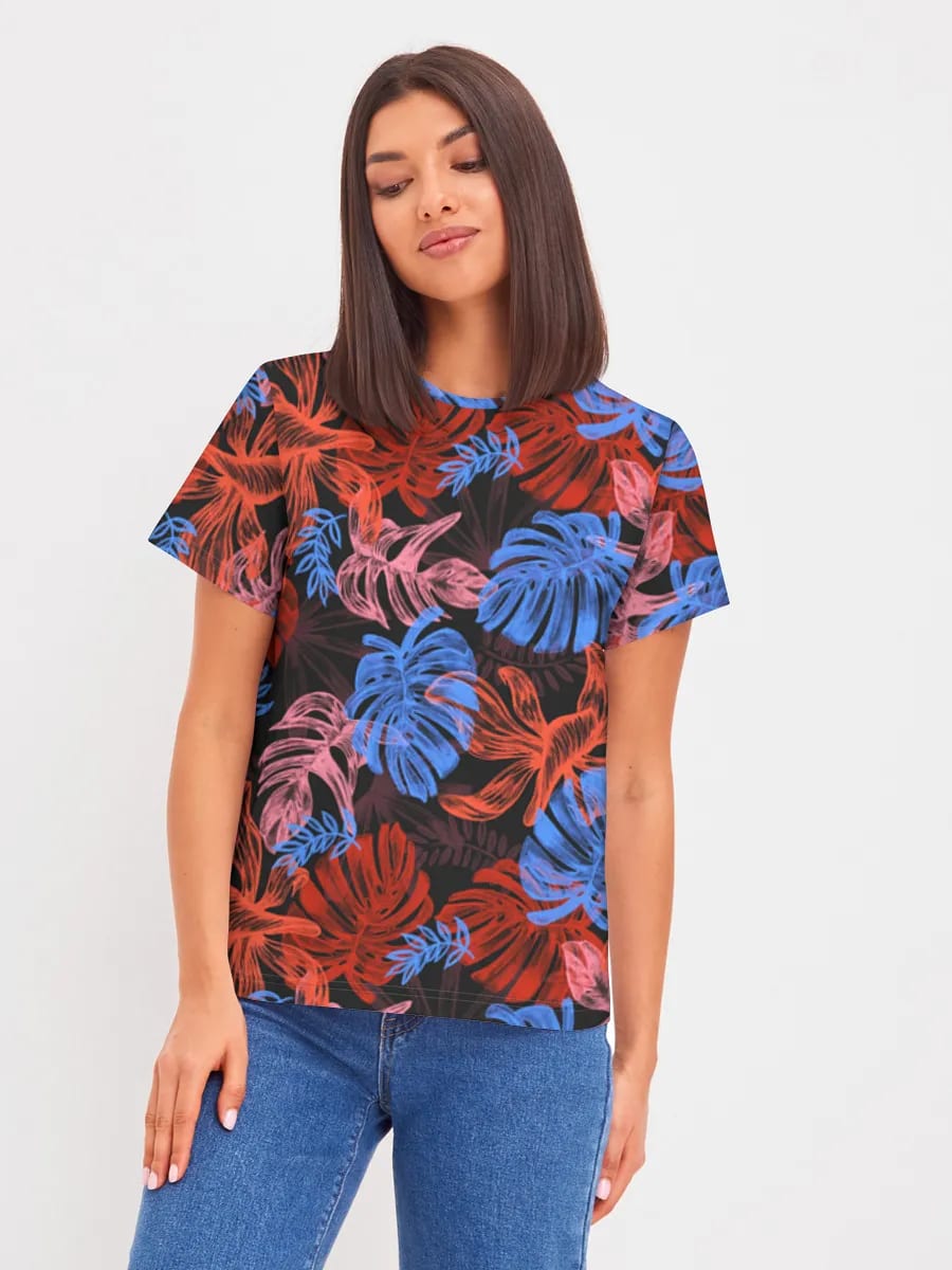 Neon Tropische Botanik