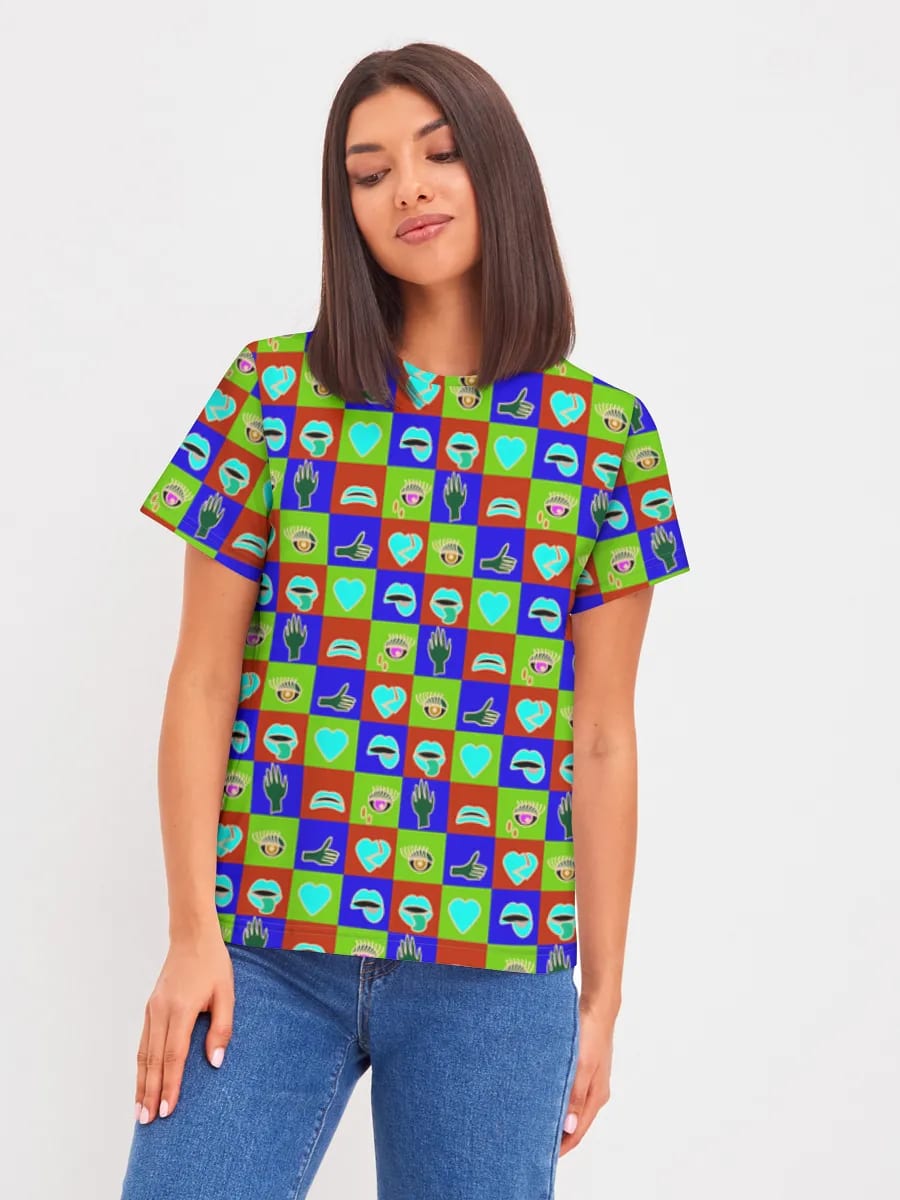 Pop Art Liebes-Icons
