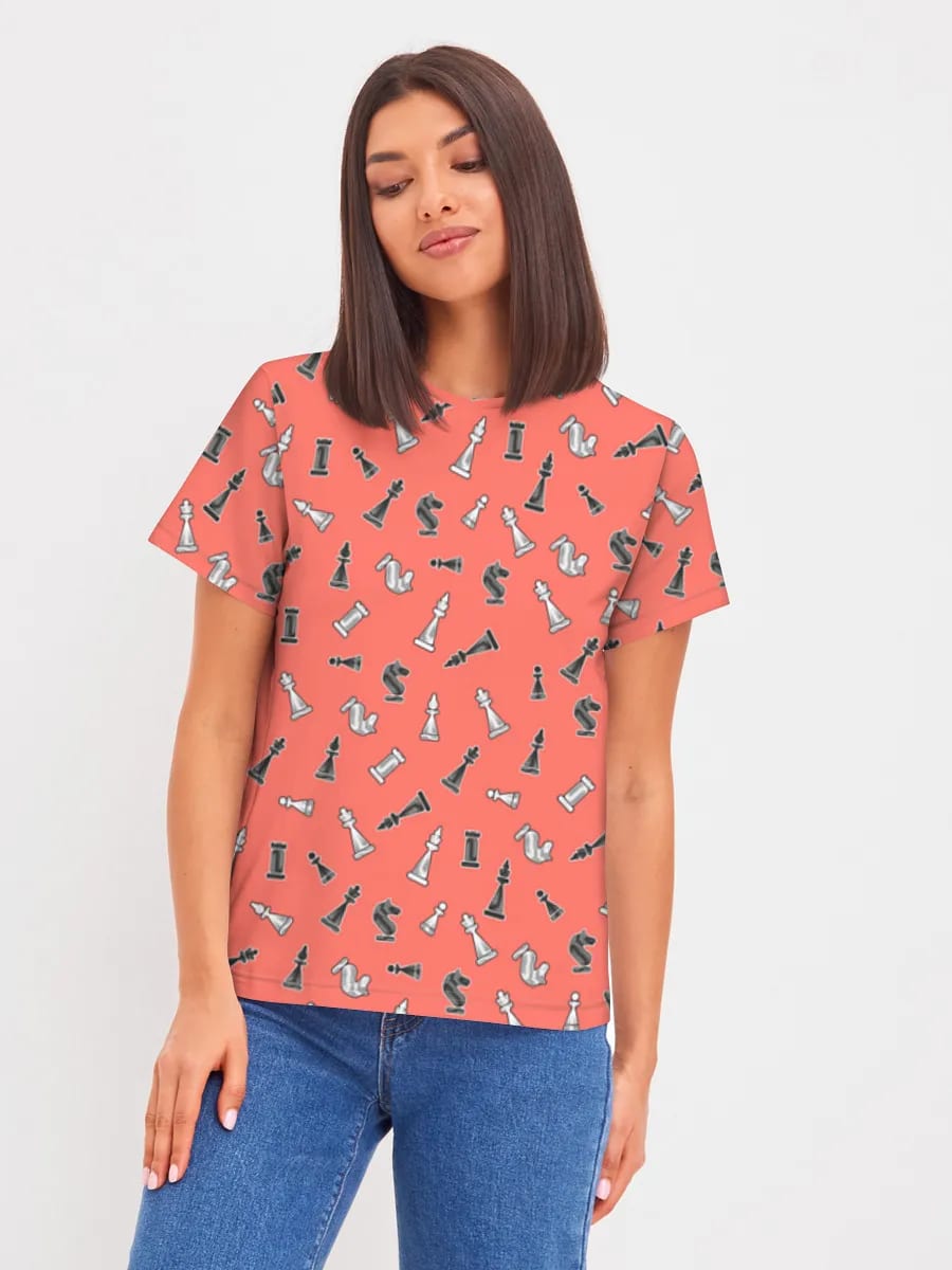 Piezas de ajedrez dispersas