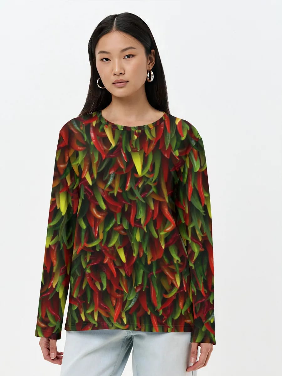 Colorful Chili Pepper Pile