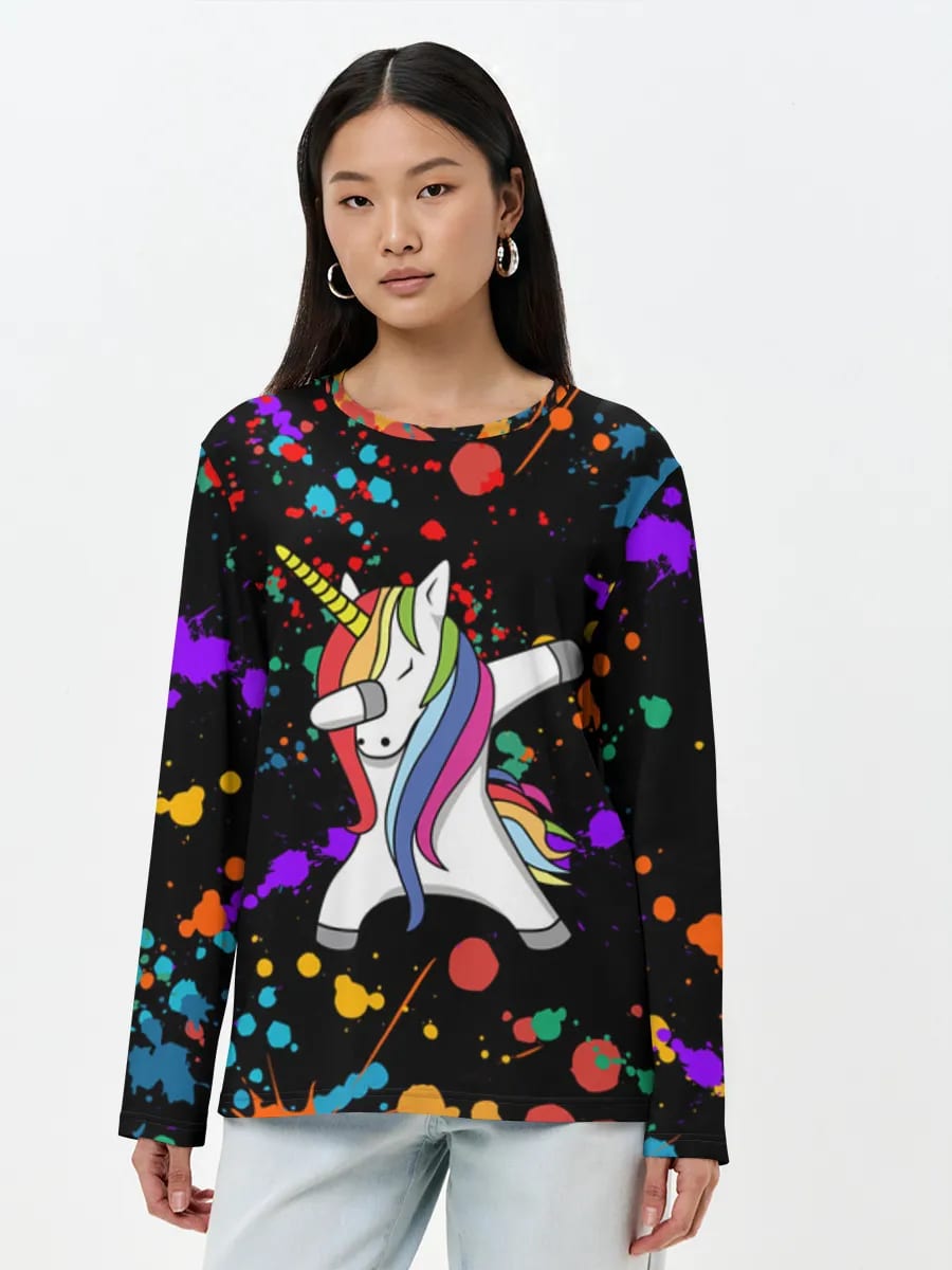 Dabbing Rainbow Unicorn