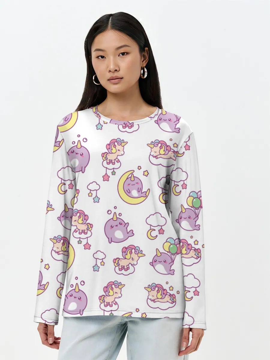 Kawaii Unicorn Narwhal Dreams